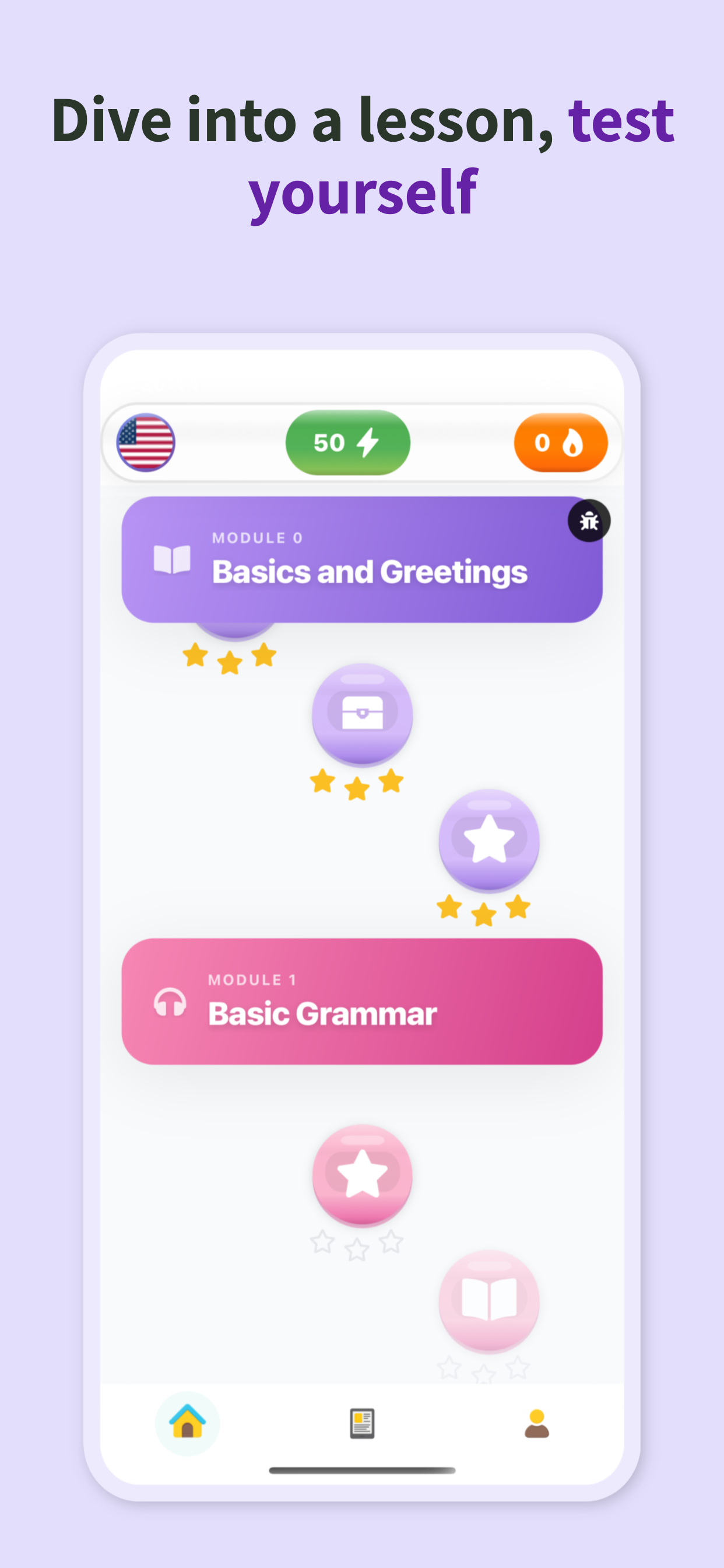 Lingbro Learning Interface